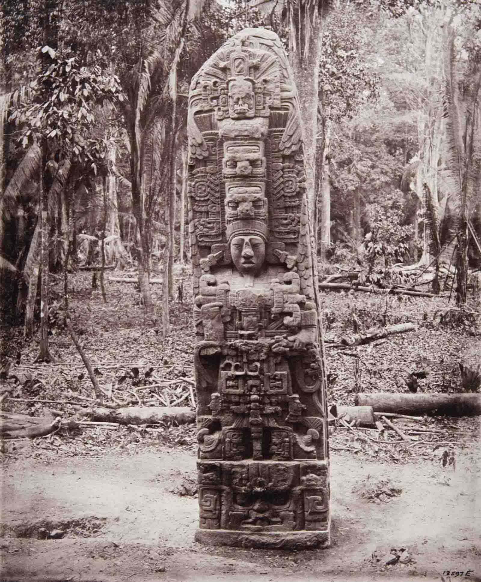 vintage photos discovery maya ruins